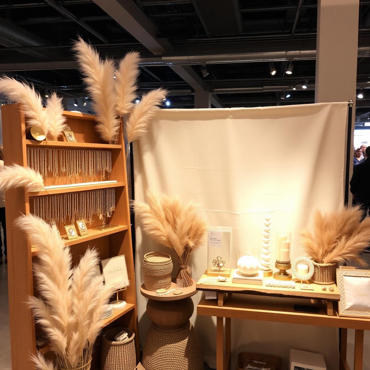 Styled artisan vendor booth example